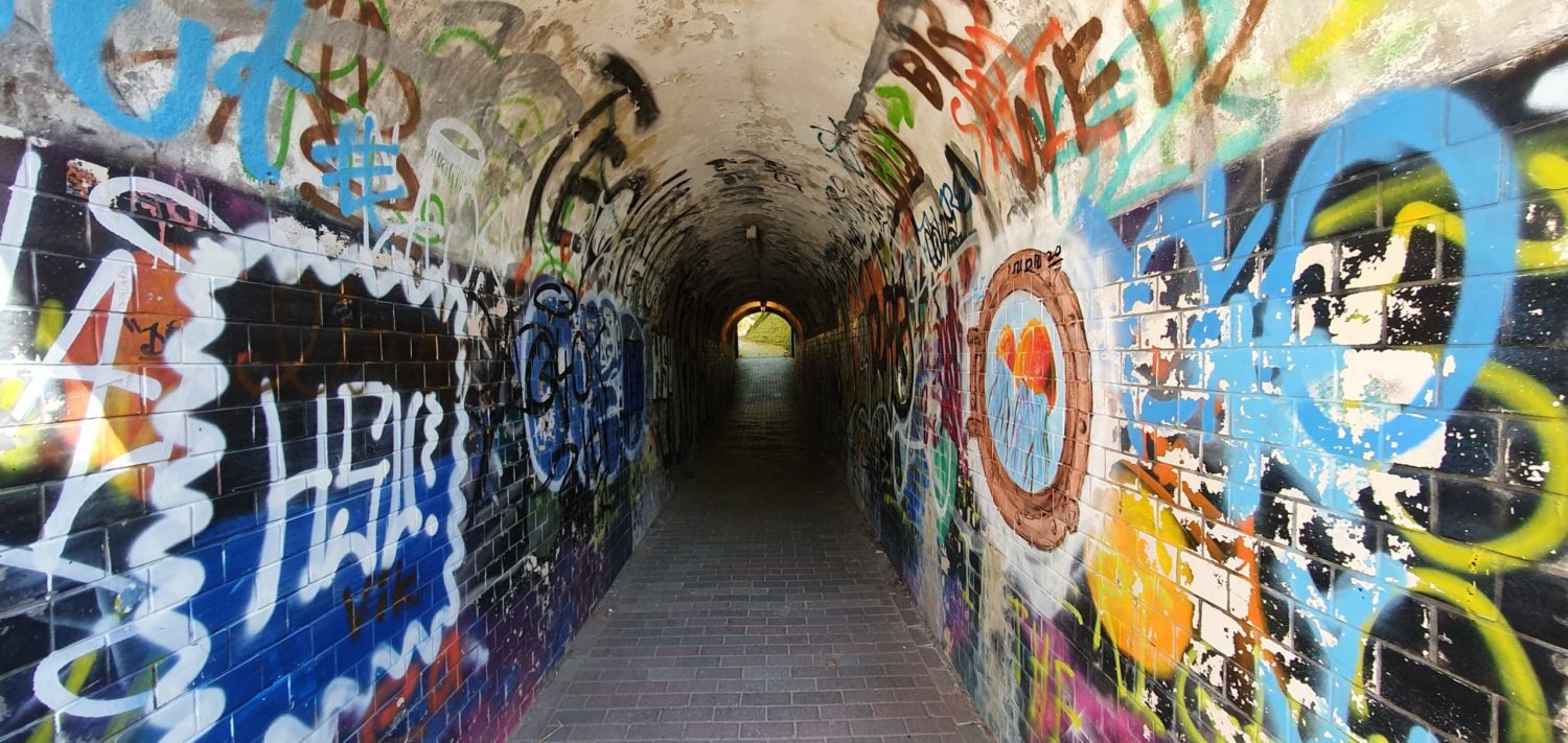 Tunnel At LUCIA Pilot Site Area In Hamburg