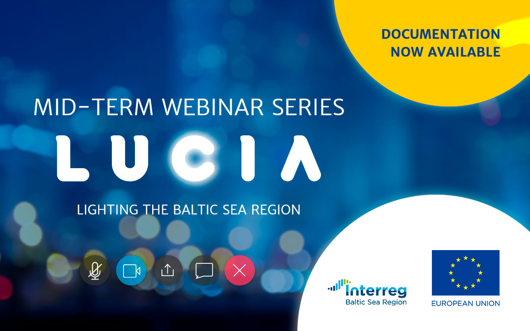 Header picture for documentation of LUCIA mid-term webinar series